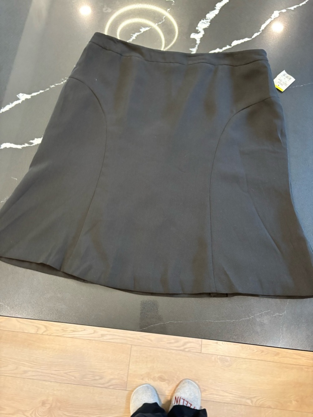 Evan Picone Black A-Line Skirt size 14